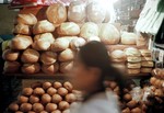 brood op markt in Oa